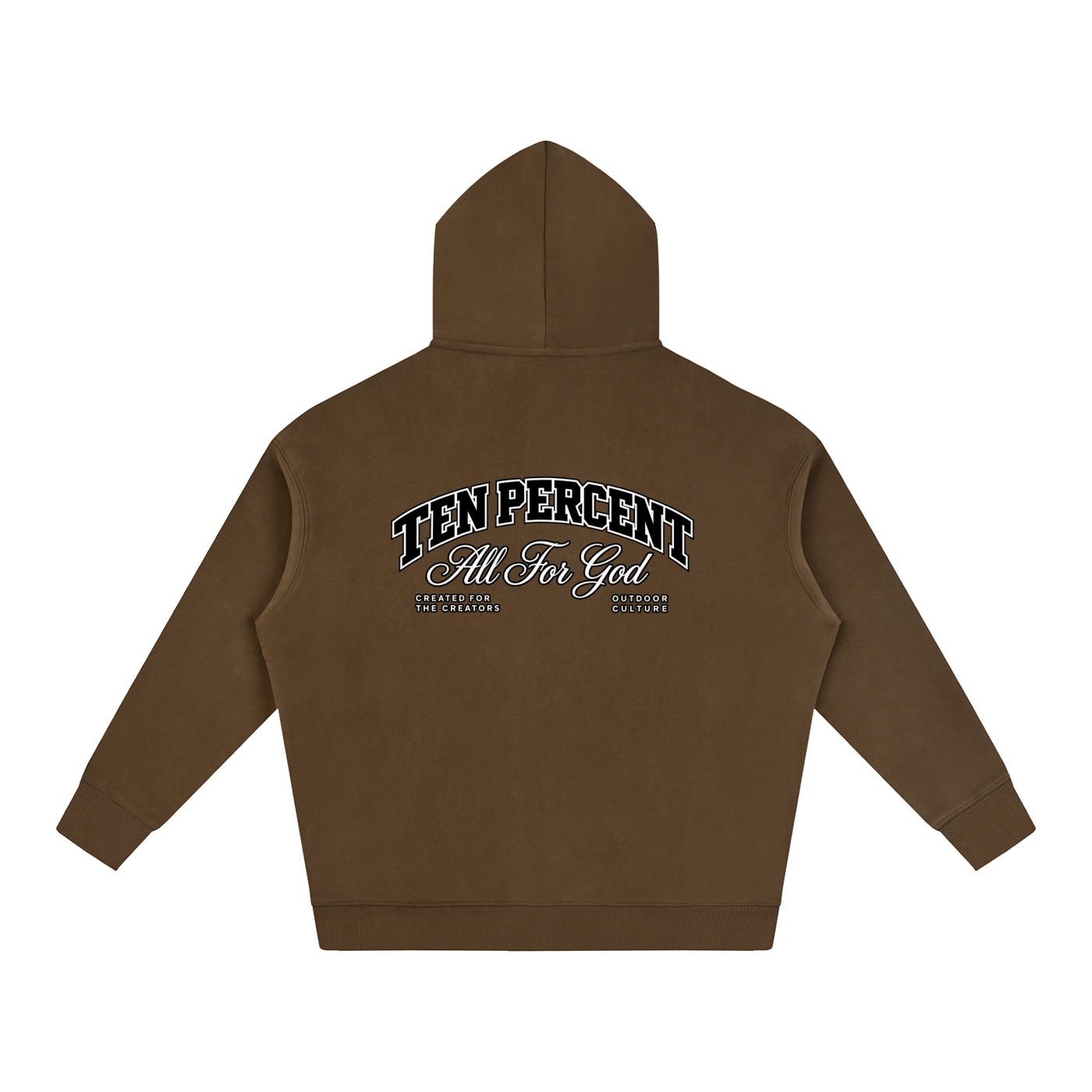 Oversize Fleeced Hoodie - Image 4