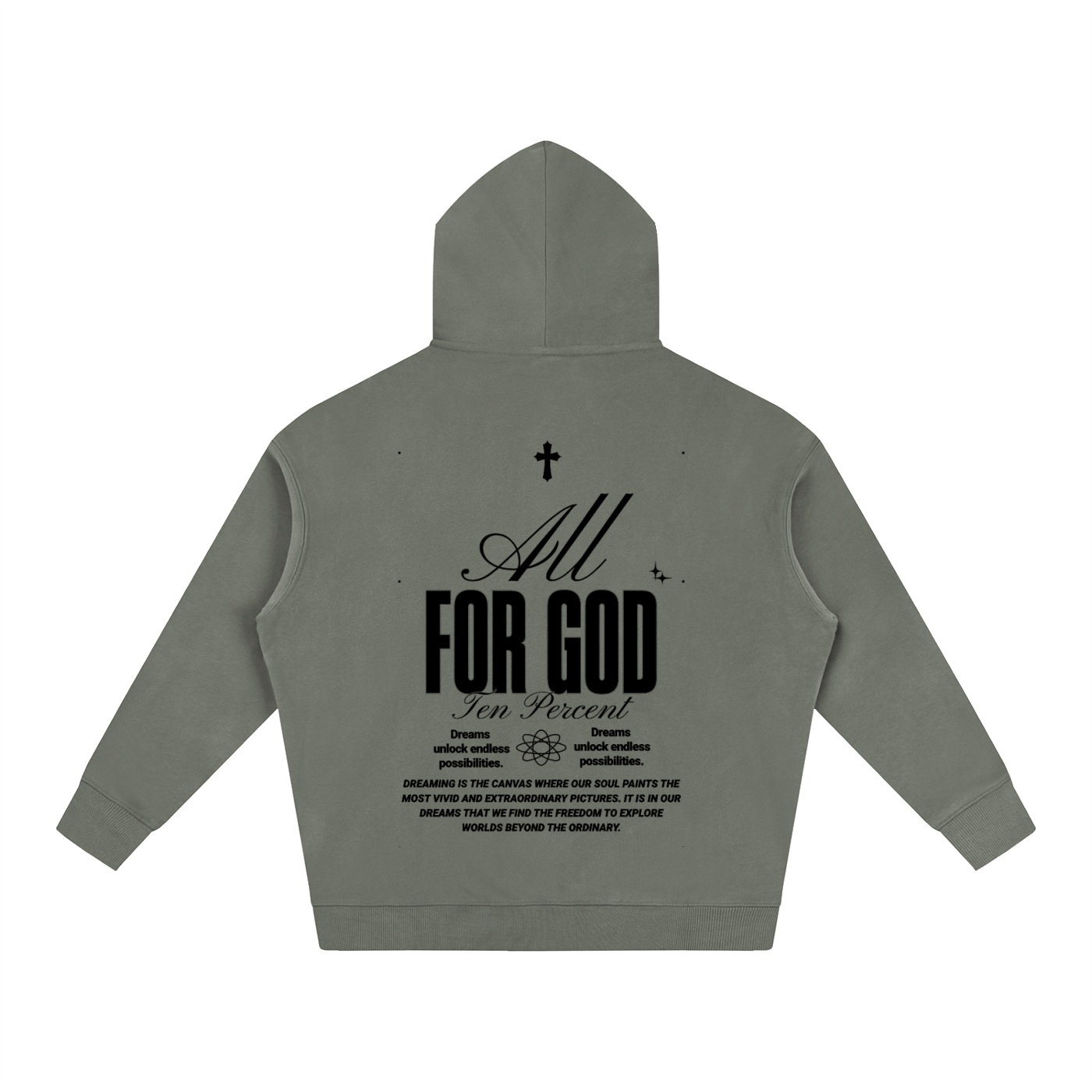 Oversize Fleeced Hoodie - Image 8