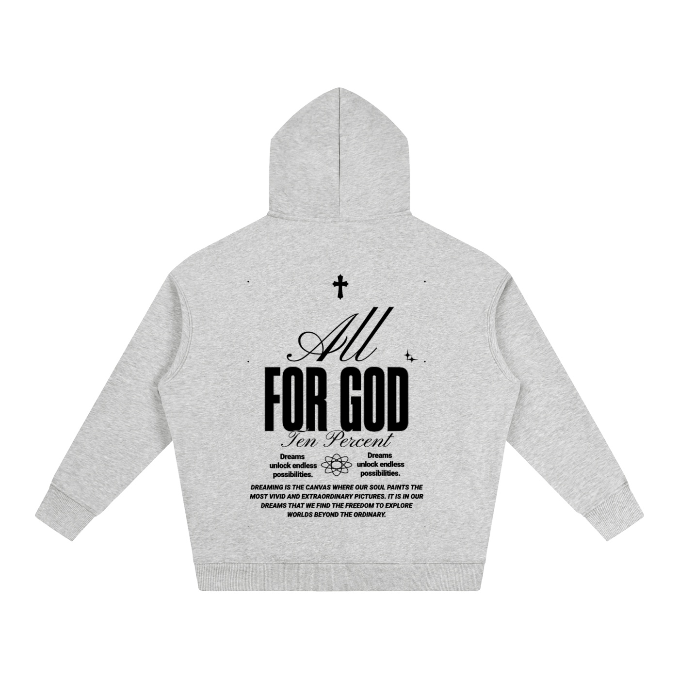 Oversize Fleeced Hoodie - Image 6