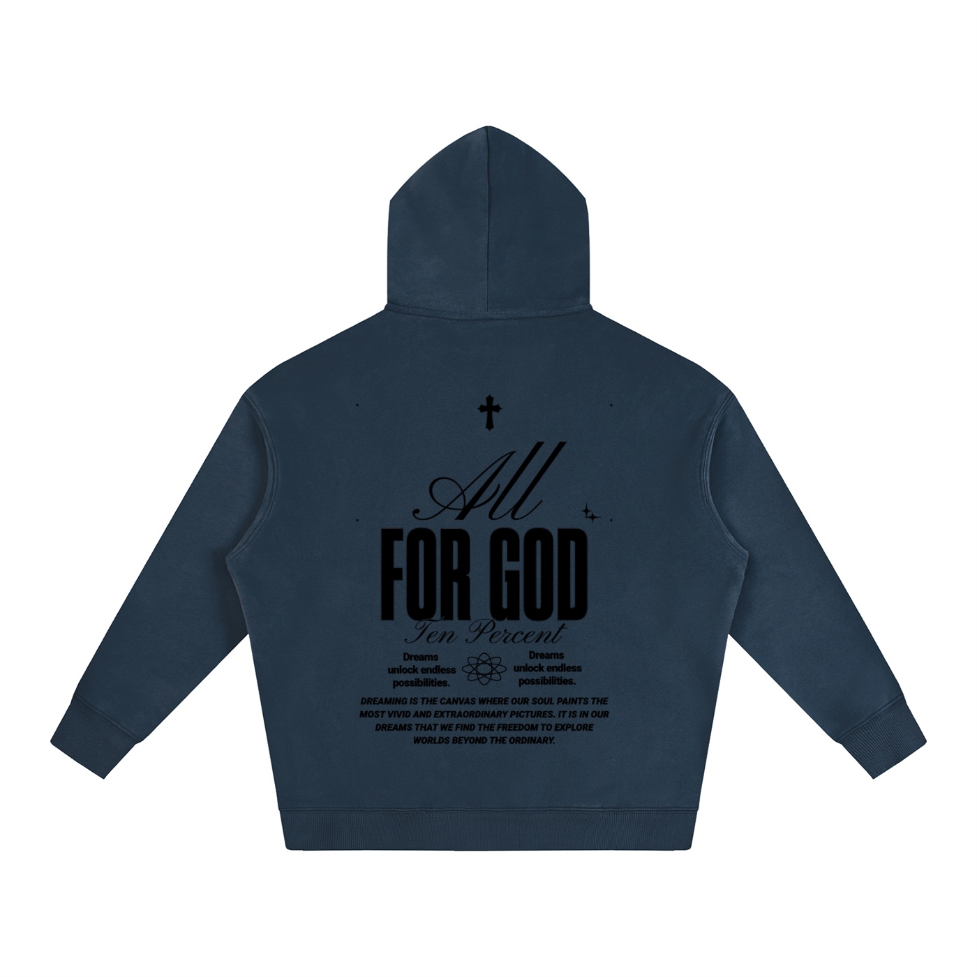 Oversize Fleeced Hoodie - Image 12