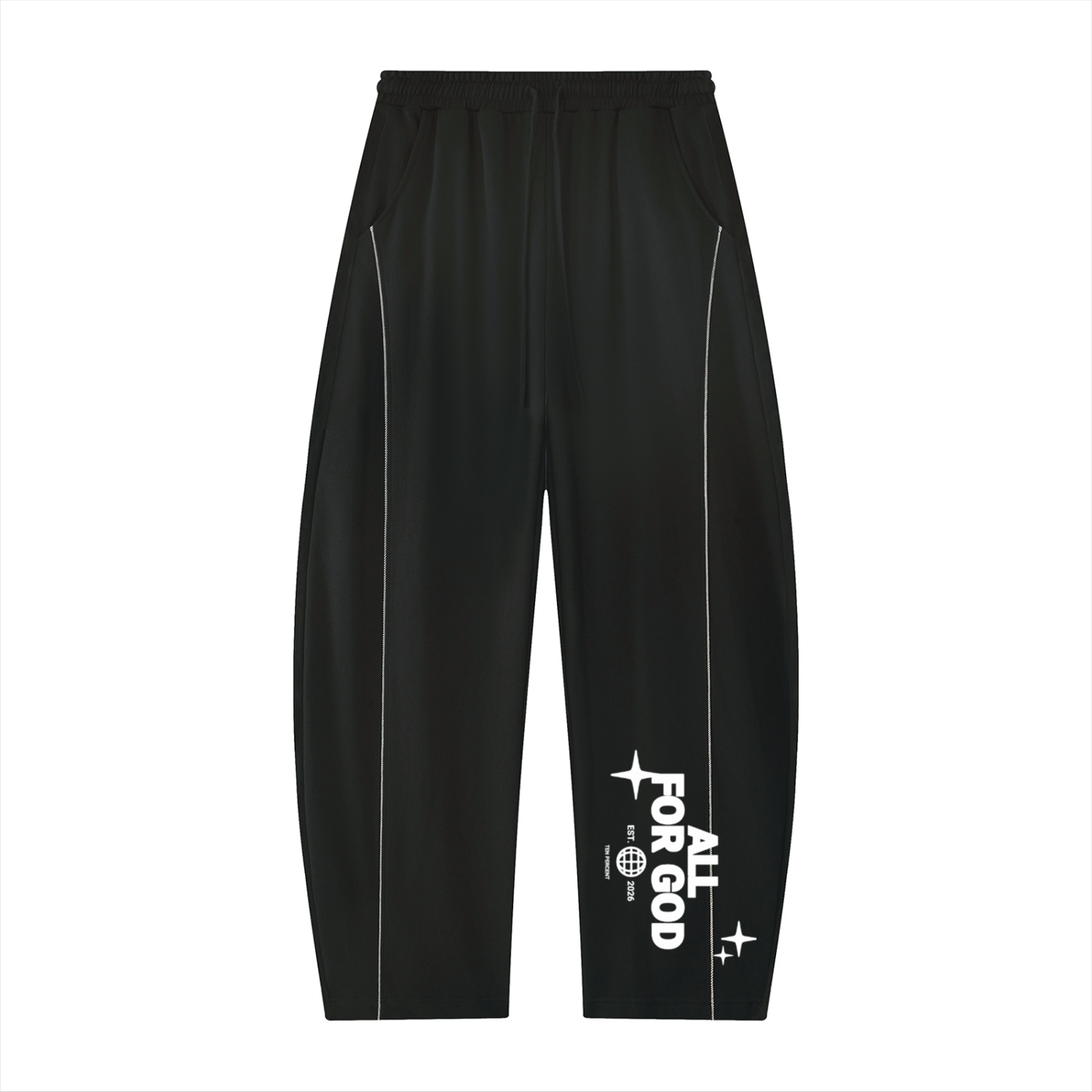 Unisex Heavyweight Barrel Leg Sweatpants