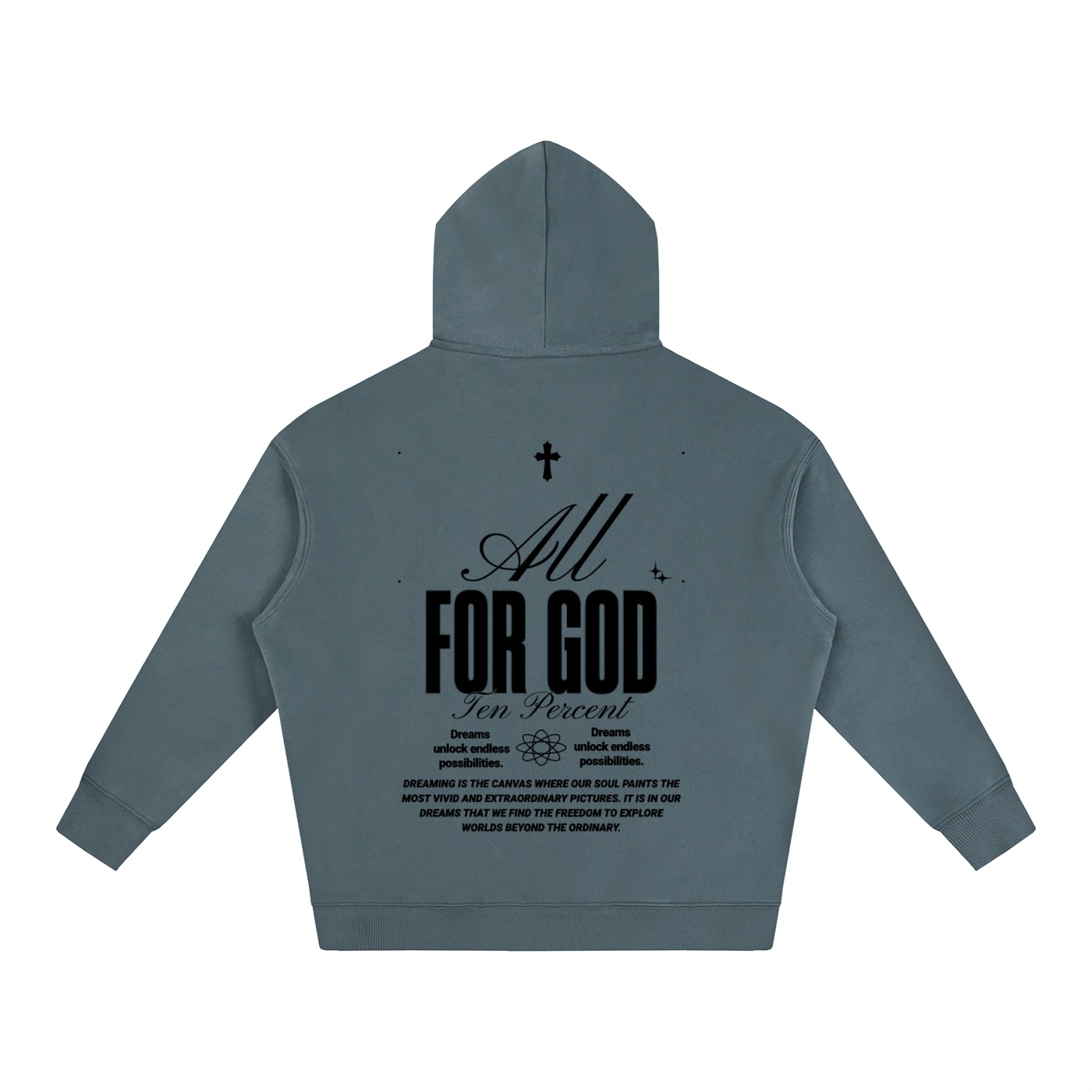 Oversize Fleeced Hoodie - Image 16