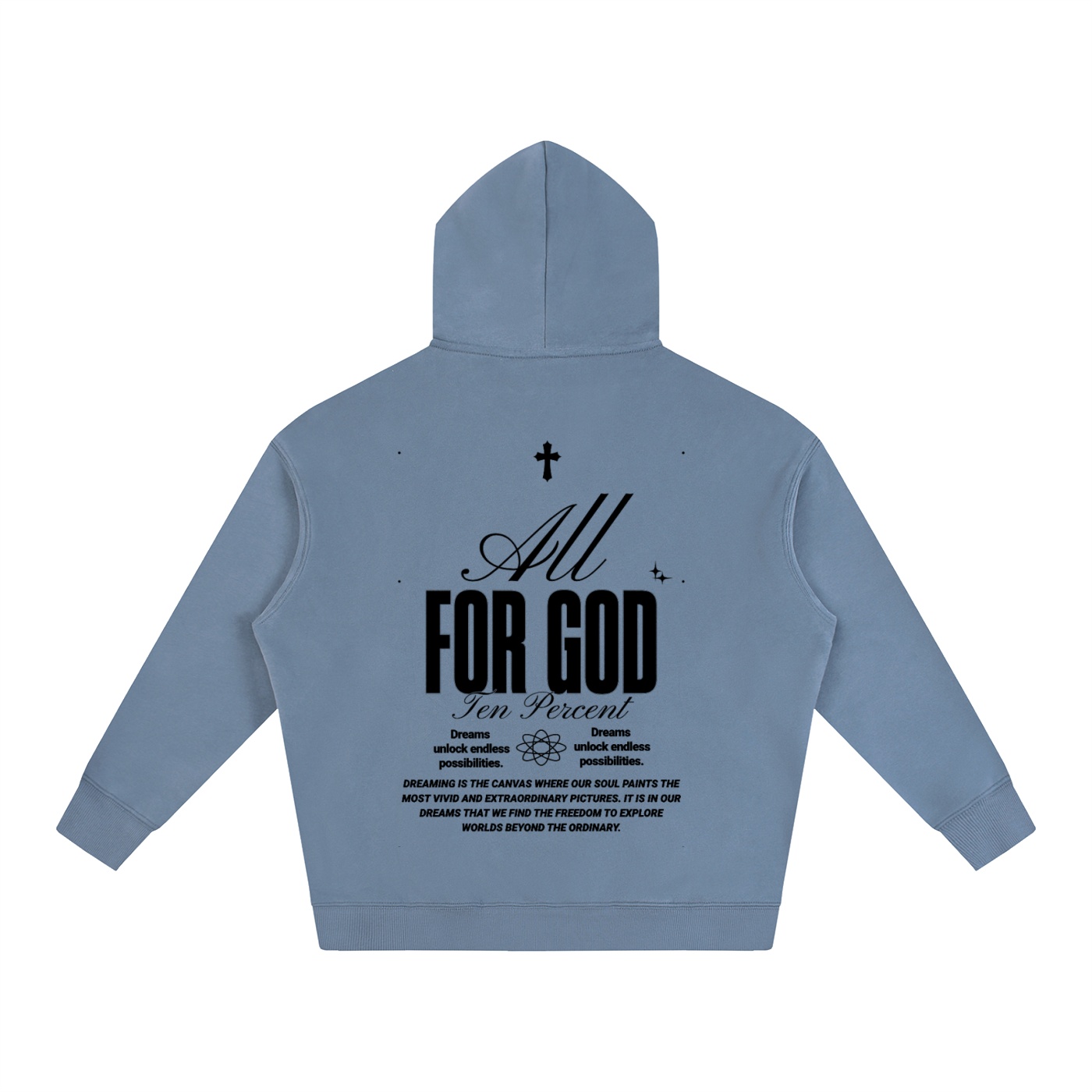 Oversize Fleeced Hoodie - Image 14